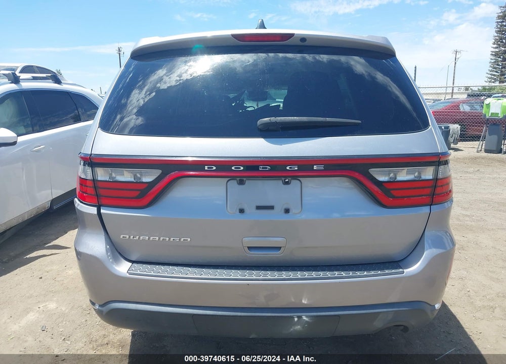 2017 DODGE DURANGO SXT RWD VIN: 1C4RDHAG7HC600675