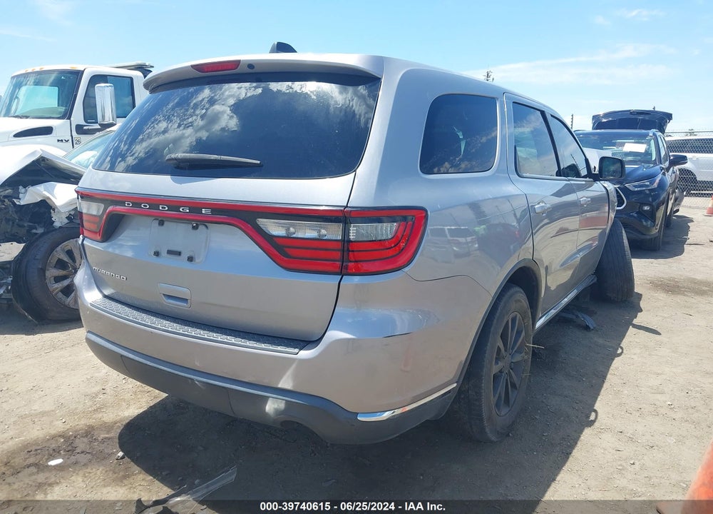 2017 DODGE DURANGO SXT RWD VIN: 1C4RDHAG7HC600675
