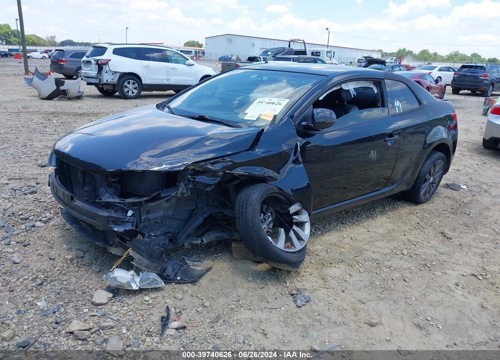 2011 KIA FORTE KOUP SX VIN: KNAFW6A32B5352228