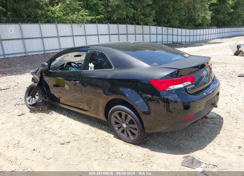 2011 KIA FORTE KOUP SX VIN: KNAFW6A32B5352228