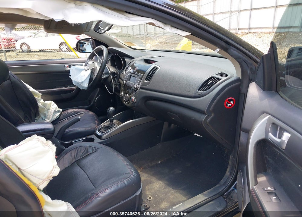 2011 KIA FORTE KOUP SX VIN: KNAFW6A32B5352228