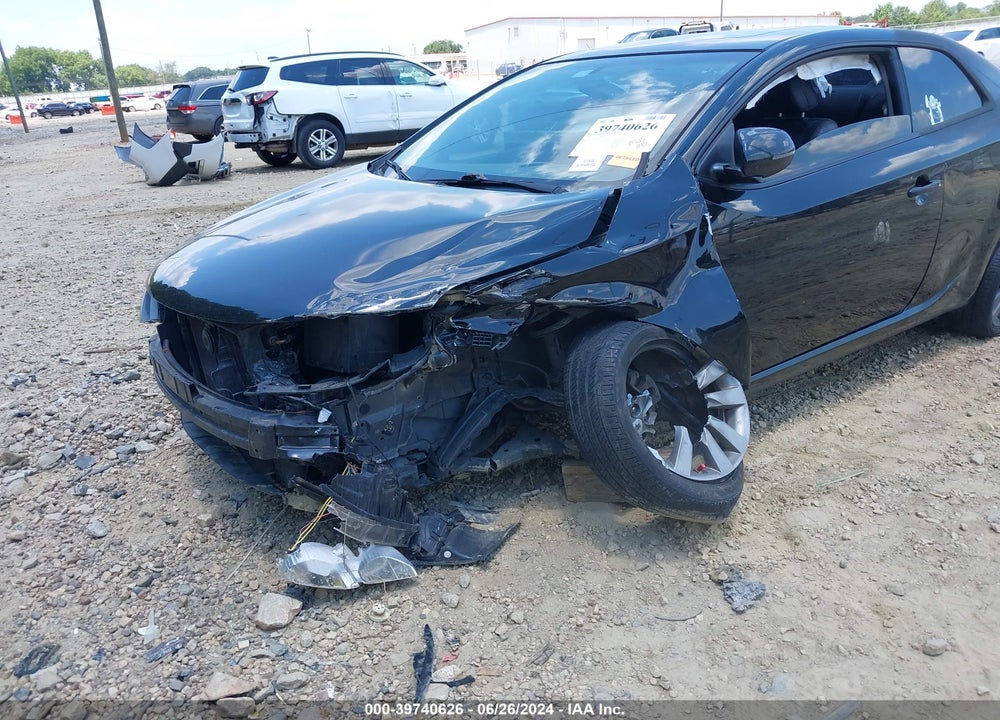2011 KIA FORTE KOUP SX VIN: KNAFW6A32B5352228