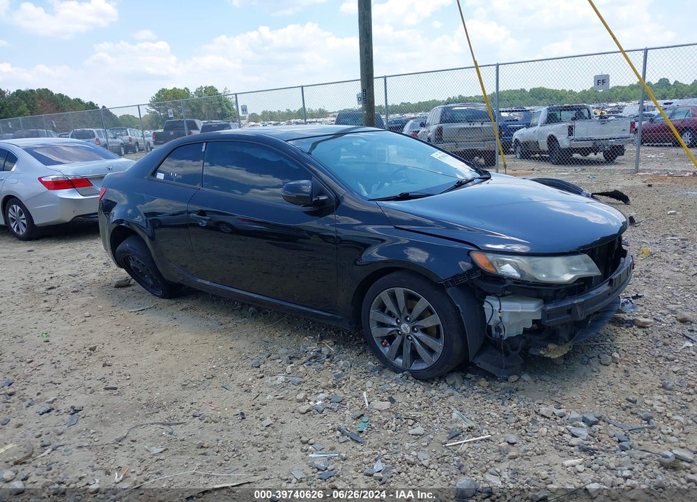 2011 KIA FORTE KOUP SX VIN: KNAFW6A32B5352228