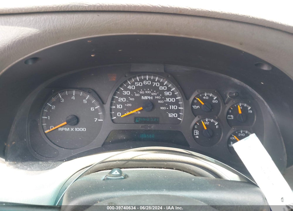 2002 CHEVROLET TRAILBLAZER EXT VIN: 1GNES16S726109741