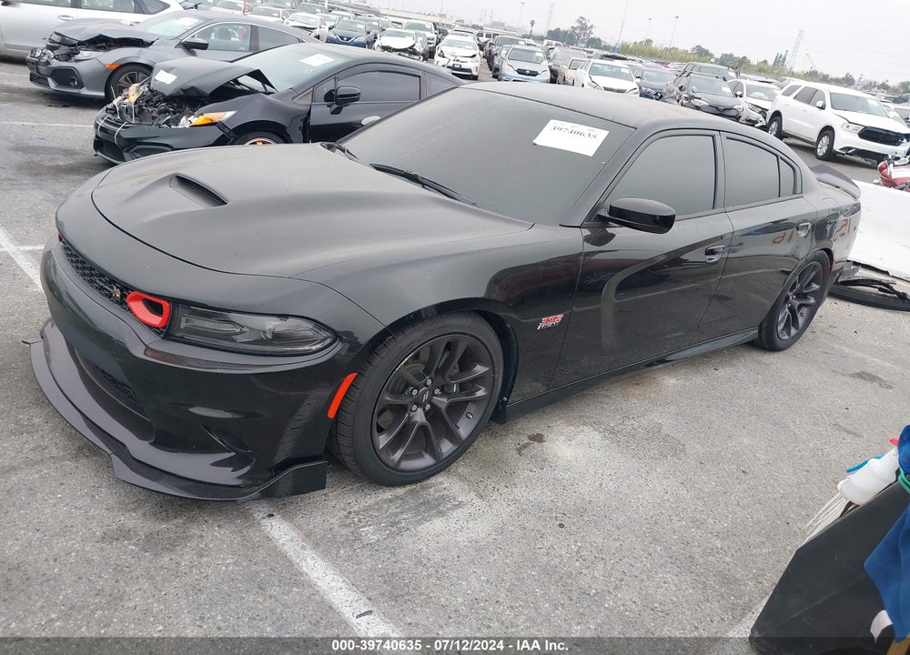 2020 DODGE CHARGER SCAT PACK RWD VIN: 2C3CDXGJ7LH145078