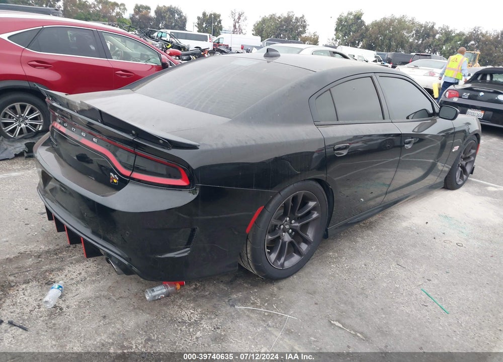 2020 DODGE CHARGER SCAT PACK RWD VIN: 2C3CDXGJ7LH145078