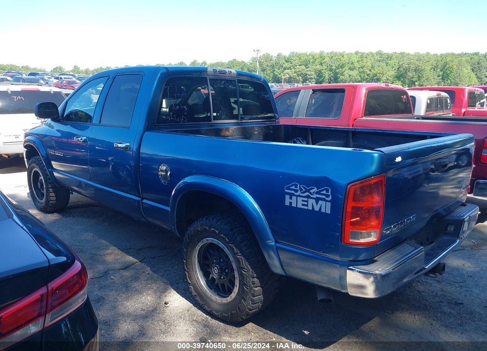 2004 DODGE RAM 1500 SLT/LARAMIE VIN: 1D7HU18D04J105082
