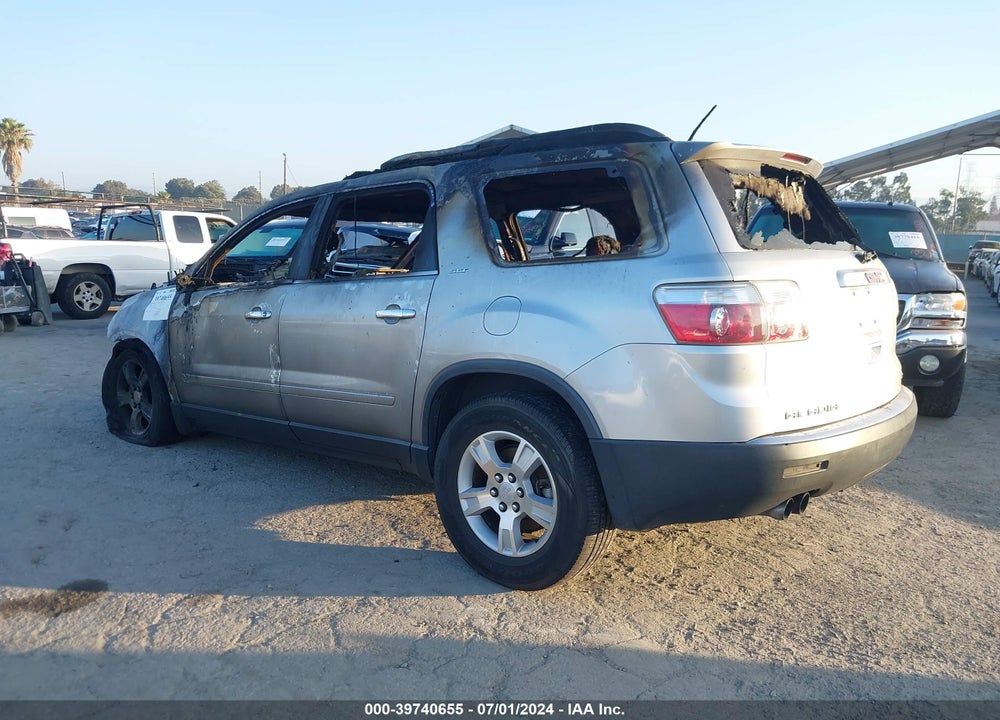 2009 GMC ACADIA SLT-1 VIN: 1GKEV23D49J107744