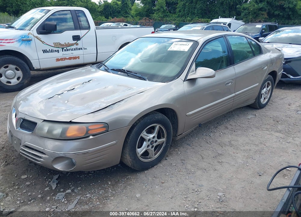 2000 PONTIAC BONNEVILLE SE VIN: 1G2HX54K9Y4182894
