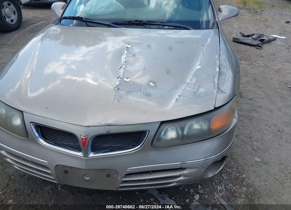 2000 PONTIAC BONNEVILLE SE VIN: 1G2HX54K9Y4182894