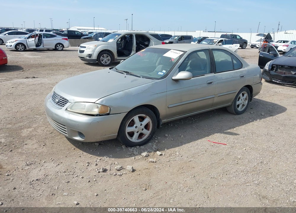 2001 NISSAN SENTRA GXE VIN: 3N1CB51D21L482077