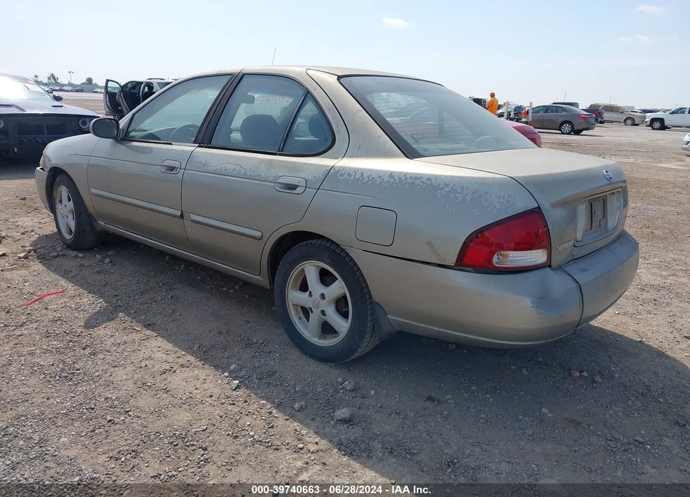 2001 NISSAN SENTRA GXE VIN: 3N1CB51D21L482077