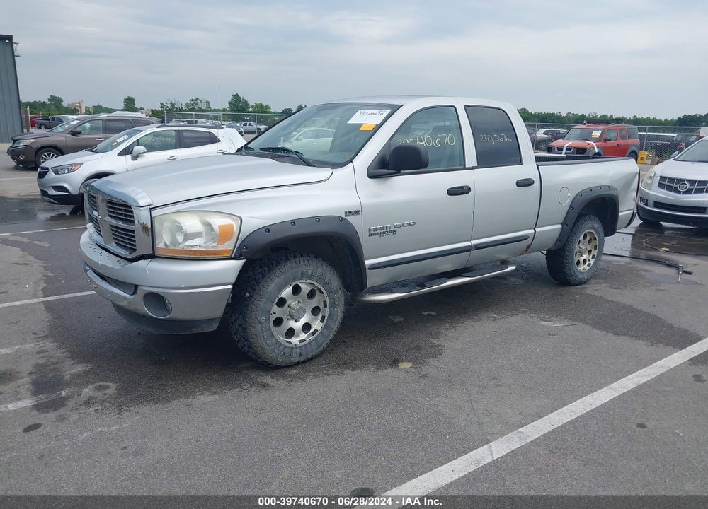 2006 DODGE RAM 1500 SLT/TRX4 OFF ROAD/SPORT VIN: 1D7HU18226S513434