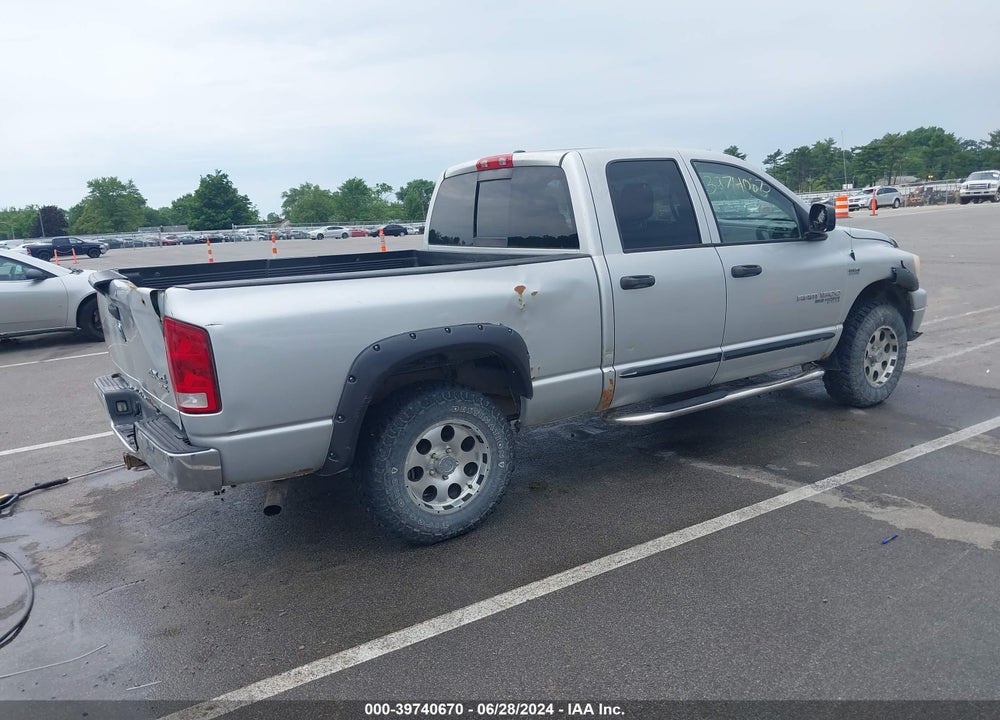 2006 DODGE RAM 1500 SLT/TRX4 OFF ROAD/SPORT VIN: 1D7HU18226S513434