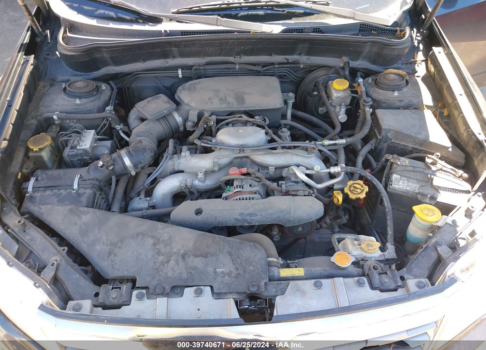 2009 SUBARU FORESTER 2.5X VIN: JF2SH63659H701900