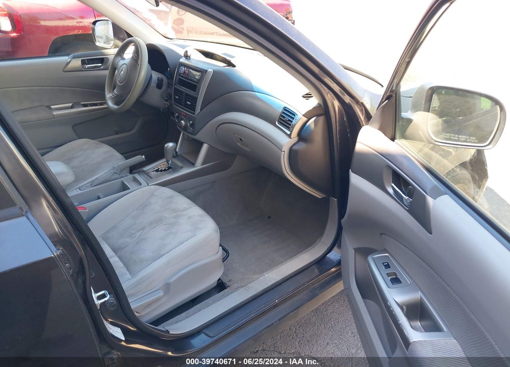 2009 SUBARU FORESTER 2.5X VIN: JF2SH63659H701900