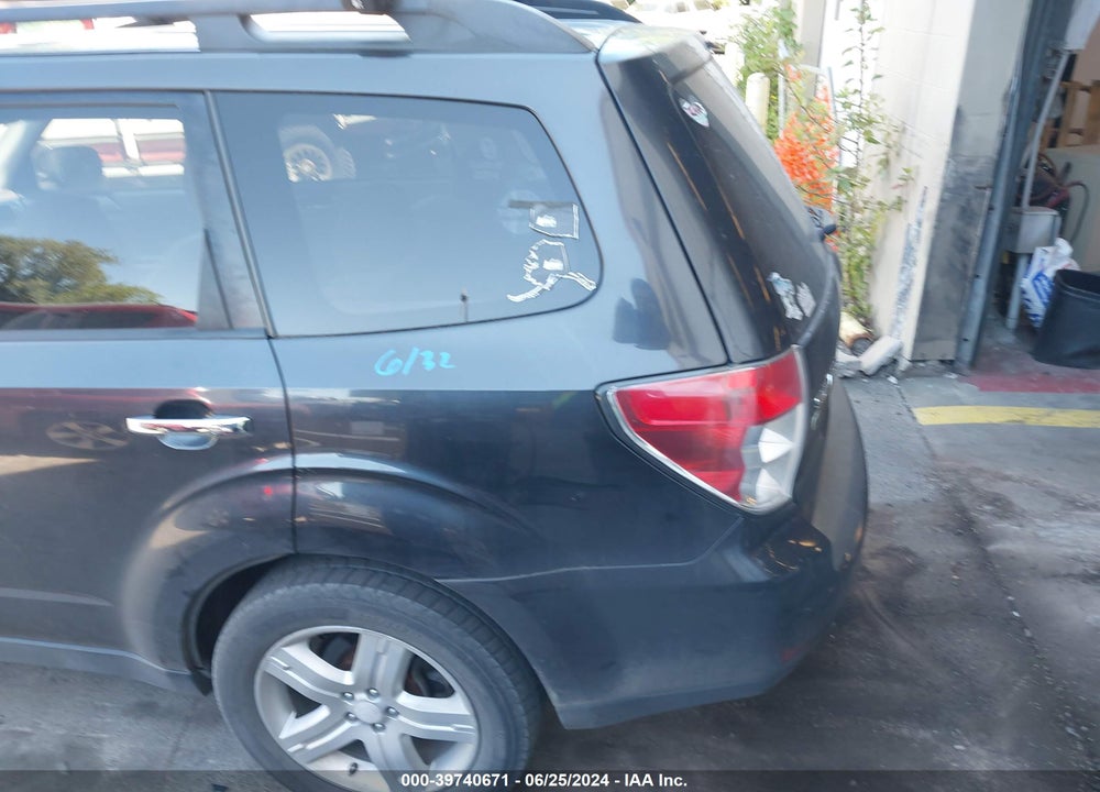 2009 SUBARU FORESTER 2.5X VIN: JF2SH63659H701900