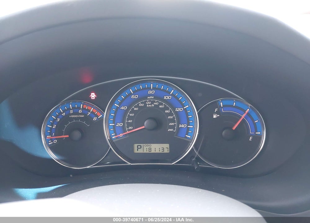 2009 SUBARU FORESTER 2.5X VIN: JF2SH63659H701900