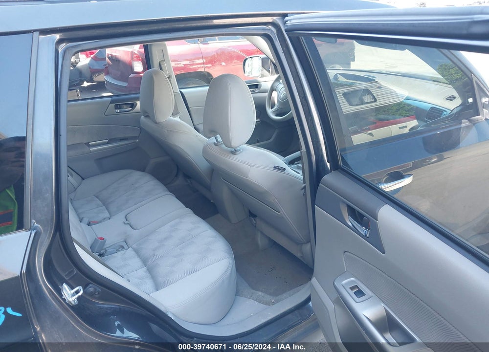 2009 SUBARU FORESTER 2.5X VIN: JF2SH63659H701900