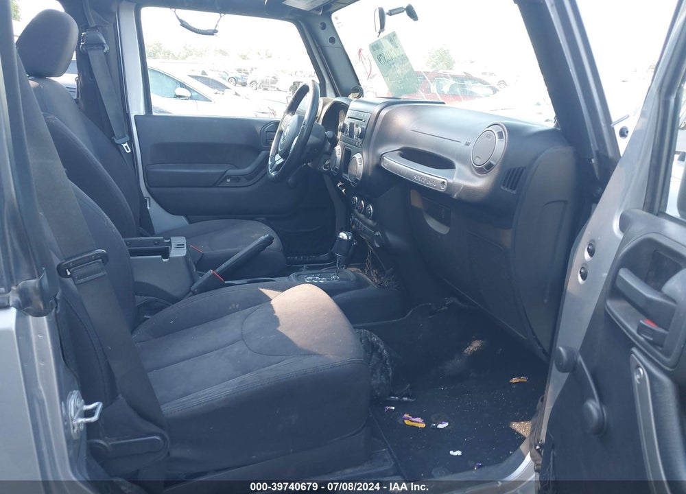 2014 JEEP WRANGLER SPORT VIN: 1C4AJWAG3EL316188