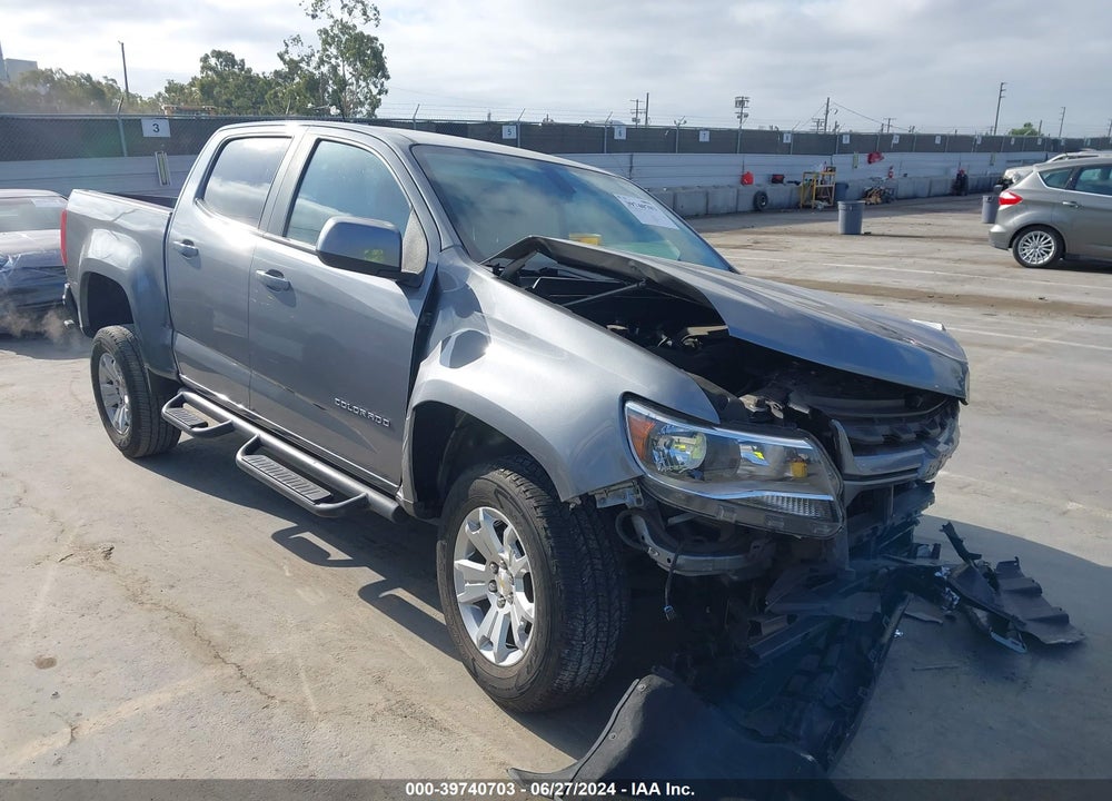 2021 CHEVROLET COLORADO 2WD SHORT BOX LT VIN: 1GCGSCEN4M1107261