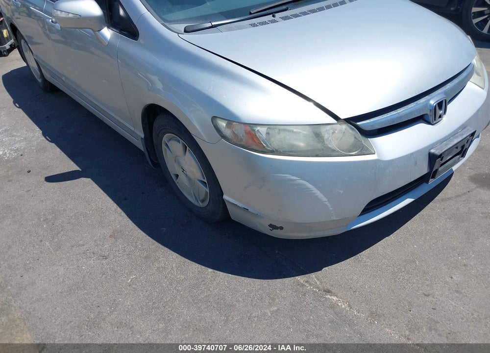 2007 HONDA CIVIC HYBRID VIN: JHMFA36247S029452
