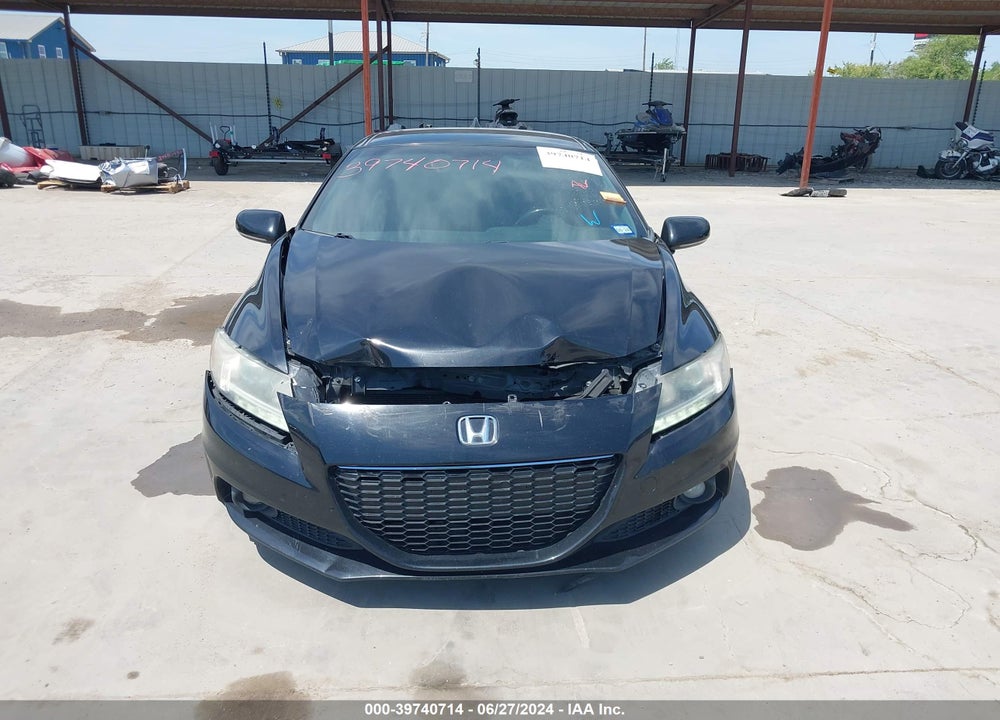 2013 HONDA CR-Z EX VIN: JHMZF1D6XDS001644