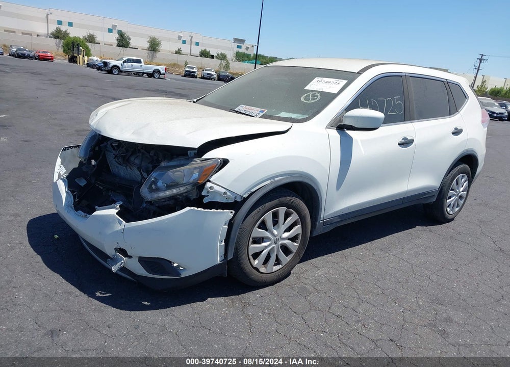 2016 NISSAN ROGUE S VIN: JN8AT2MT2GW011329