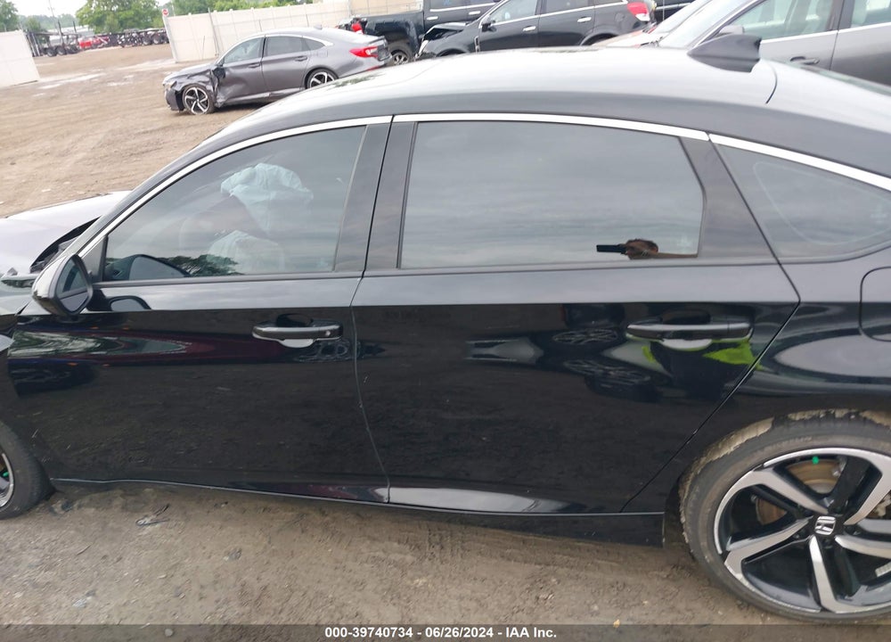 2021 HONDA ACCORD SPORT 2.0T VIN: 1HGCV2F39MA023418