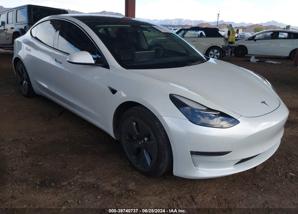 2022 TESLA MODEL 3 LONG RANGE DUAL MOTOR ALL-WHEEL DRIVE VIN: 5YJ3E1EB0NF230922