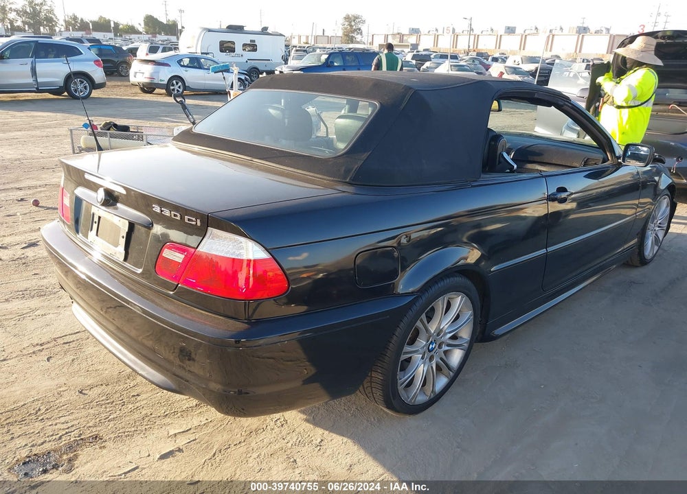 2006 BMW 330CI VIN: WBABW53456PZ43341