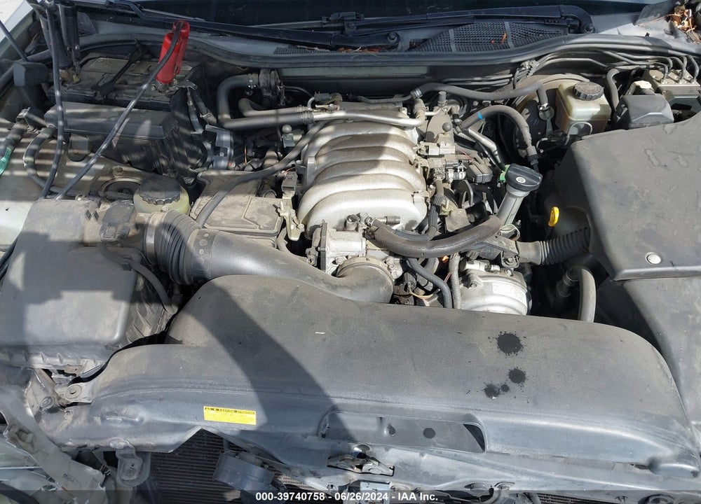 2001 LEXUS LS 430 VIN: JTHBN30F210007452