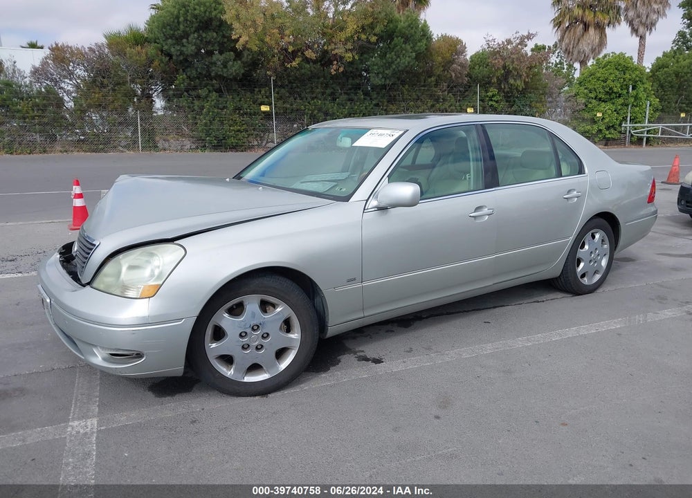 2001 LEXUS LS 430 VIN: JTHBN30F210007452