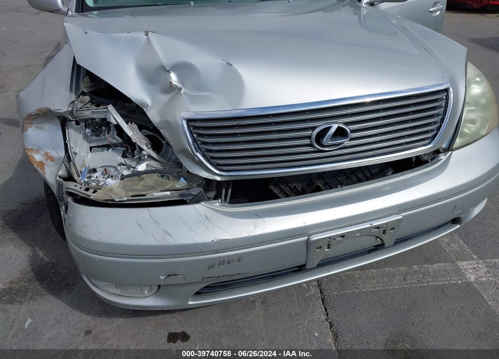2001 LEXUS LS 430 VIN: JTHBN30F210007452