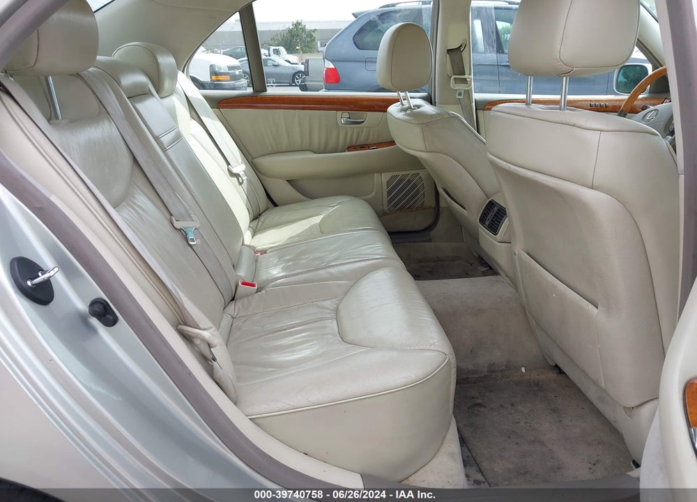 2001 LEXUS LS 430 VIN: JTHBN30F210007452
