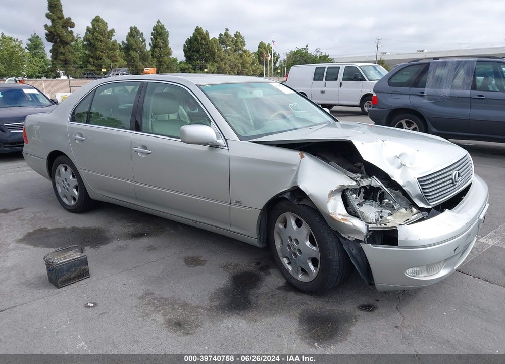 2001 LEXUS LS 430 VIN: JTHBN30F210007452