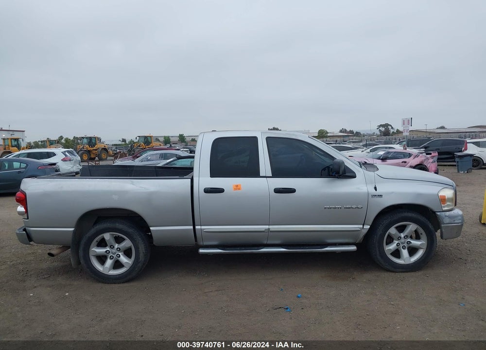 2007 DODGE RAM 1500 SLT VIN: 1D7HA18227S114937