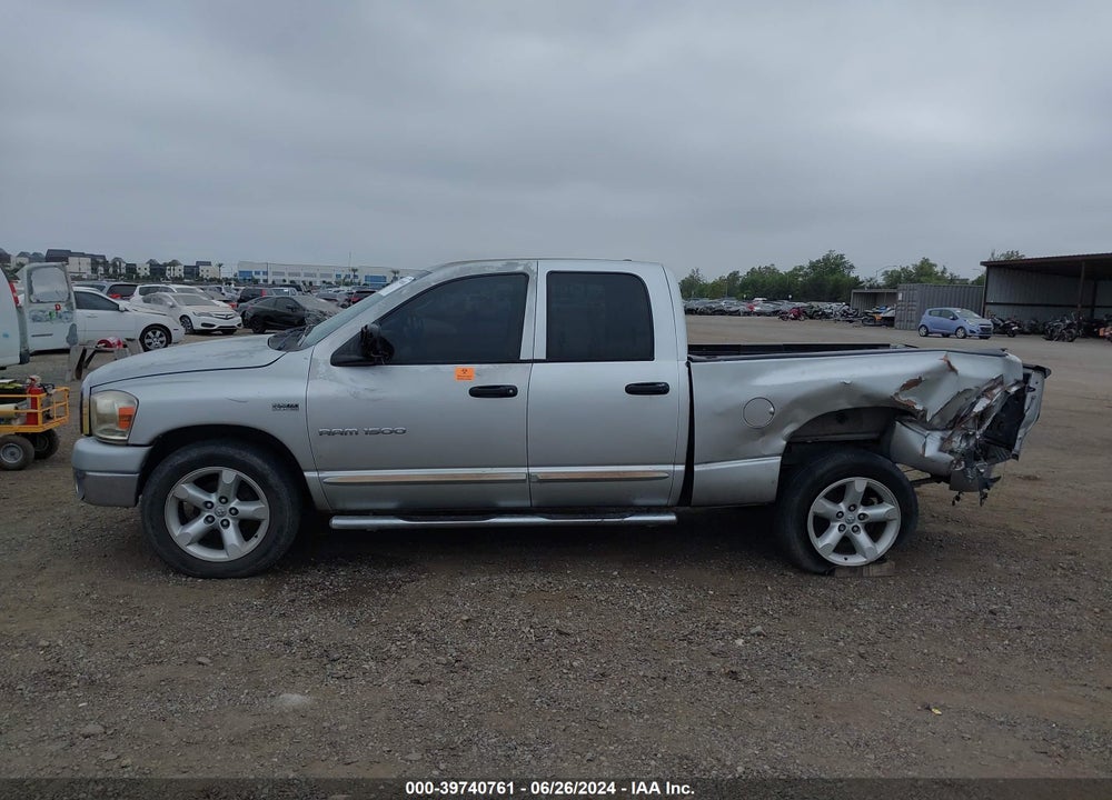 2007 DODGE RAM 1500 SLT VIN: 1D7HA18227S114937