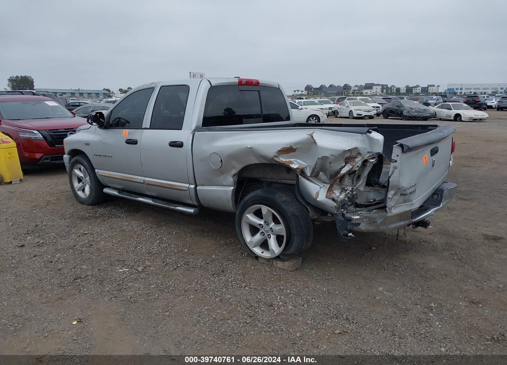 2007 DODGE RAM 1500 SLT VIN: 1D7HA18227S114937