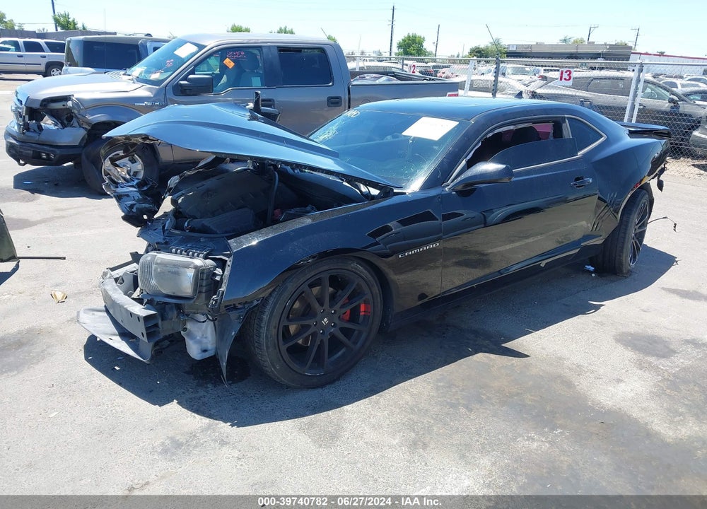 2013 CHEVROLET CAMARO 1LT VIN: 2G1FB1E3XD9184574