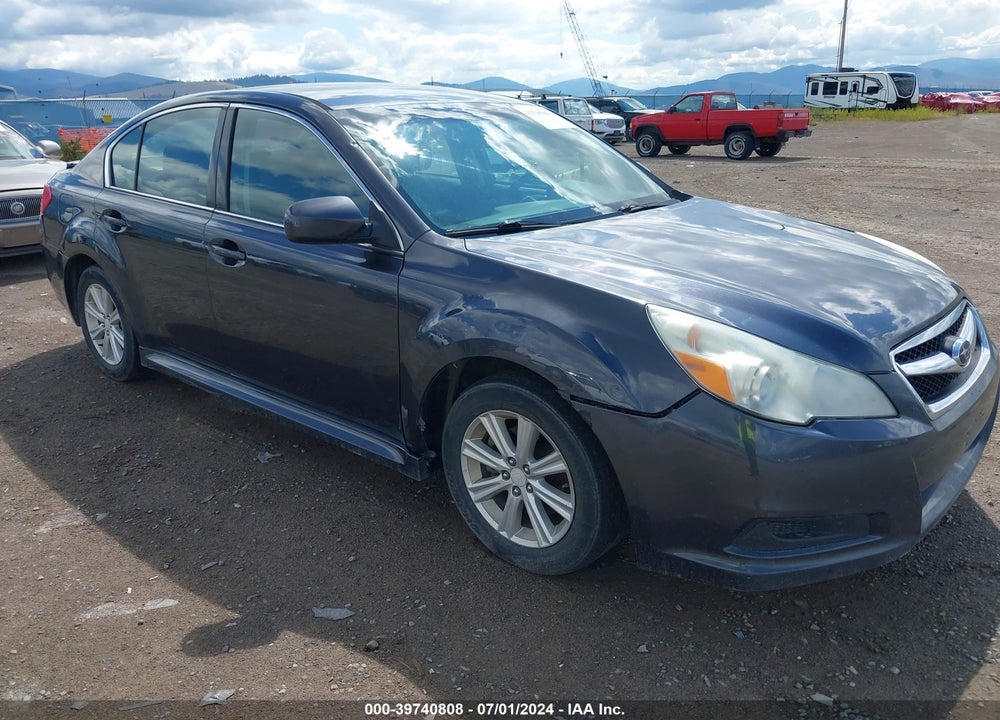 2012 SUBARU LEGACY 2.5I PREMIUM VIN: 4S3BMBB68C3004150