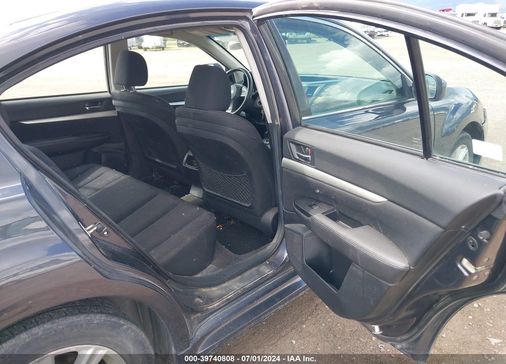 2012 SUBARU LEGACY 2.5I PREMIUM VIN: 4S3BMBB68C3004150