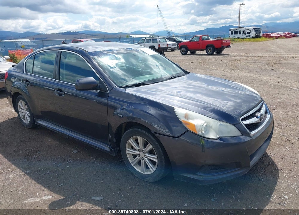 2012 SUBARU LEGACY 2.5I PREMIUM VIN: 4S3BMBB68C3004150