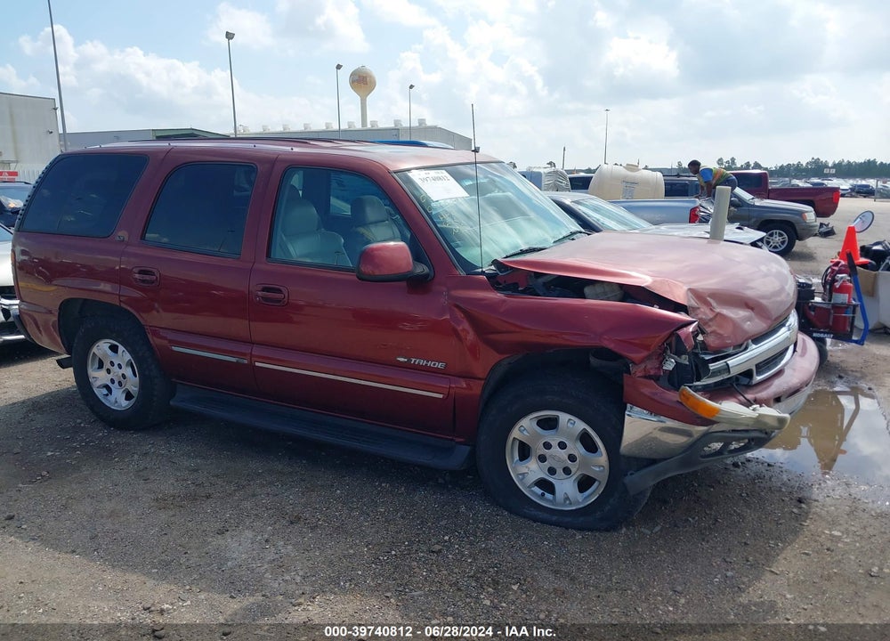 2002 CHEVROLET TAHOE LT VIN: 1GNEC13Z52R180000