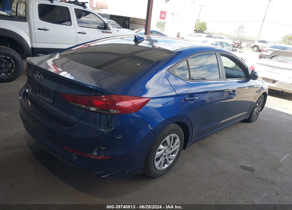 2017 HYUNDAI ELANTRA SE VIN: 5NPD74LF7HH125841