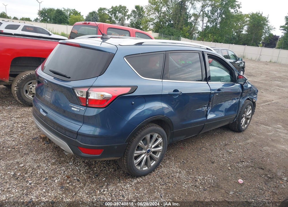 2018 FORD ESCAPE TITANIUM VIN: 1FMCU9J95JUC32585