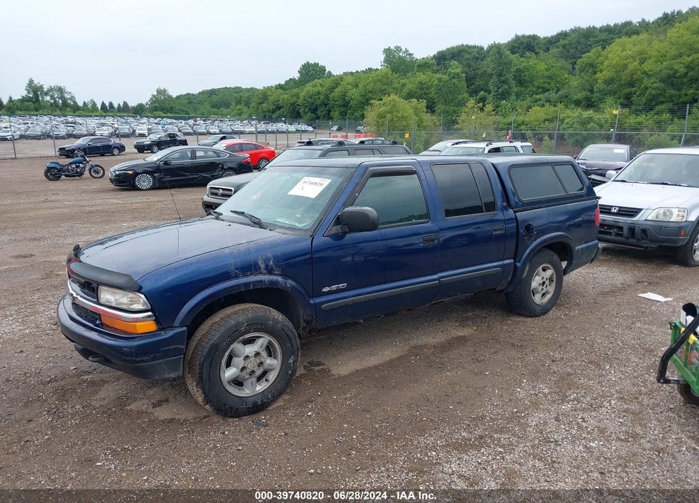 2003 CHEVROLET S-10 LS VIN: 1GCDT13X43K152993