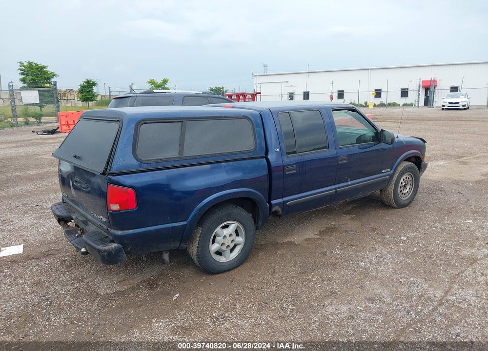 2003 CHEVROLET S-10 LS VIN: 1GCDT13X43K152993