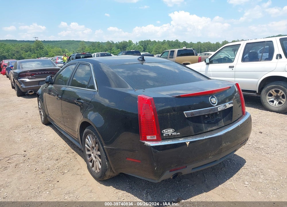 2012 CADILLAC CTS LUXURY VIN: 1G6DG5E55C0157464