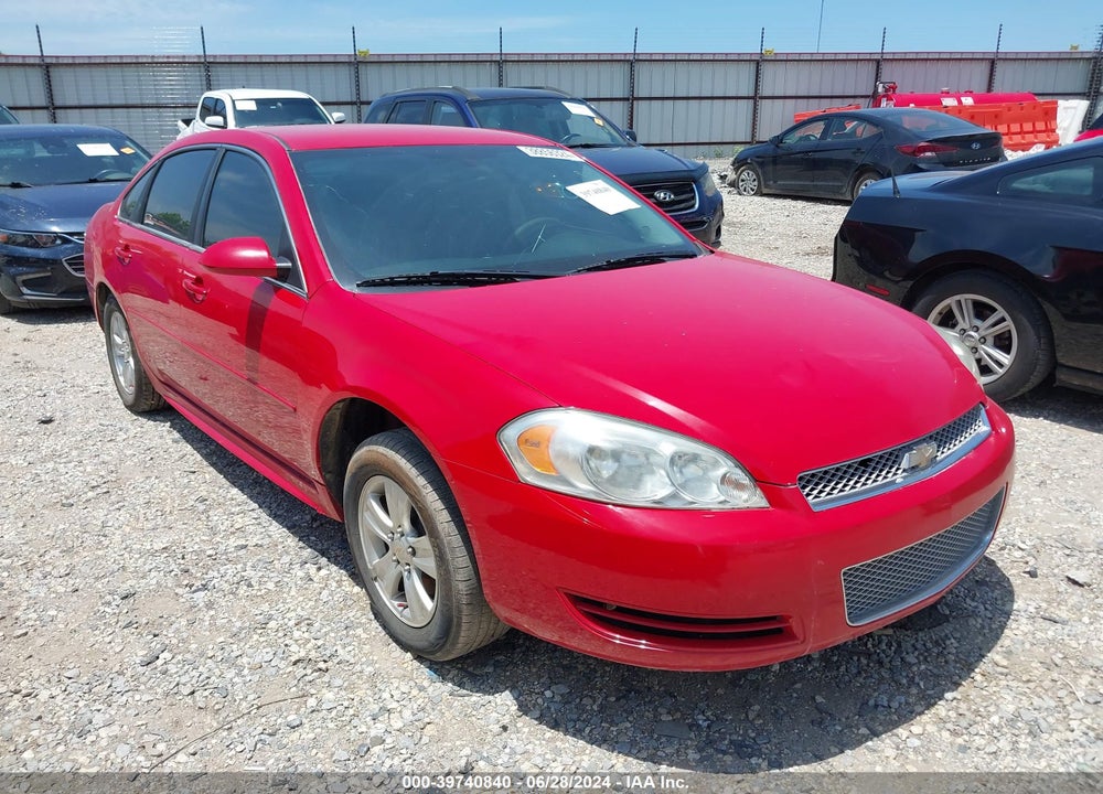 2013 CHEVROLET IMPALA LS VIN: 2G1WF5E35D1163352
